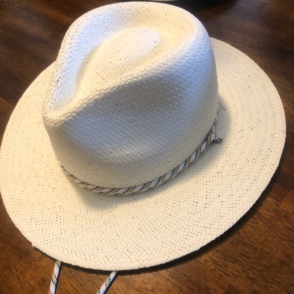 NWT Rag & Bone Womens Packable Rope Fedora Ivory - Picture 8 of 16